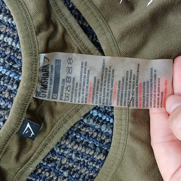 Gymshark Sports Bra Green Size XS - Picture 5 of 6